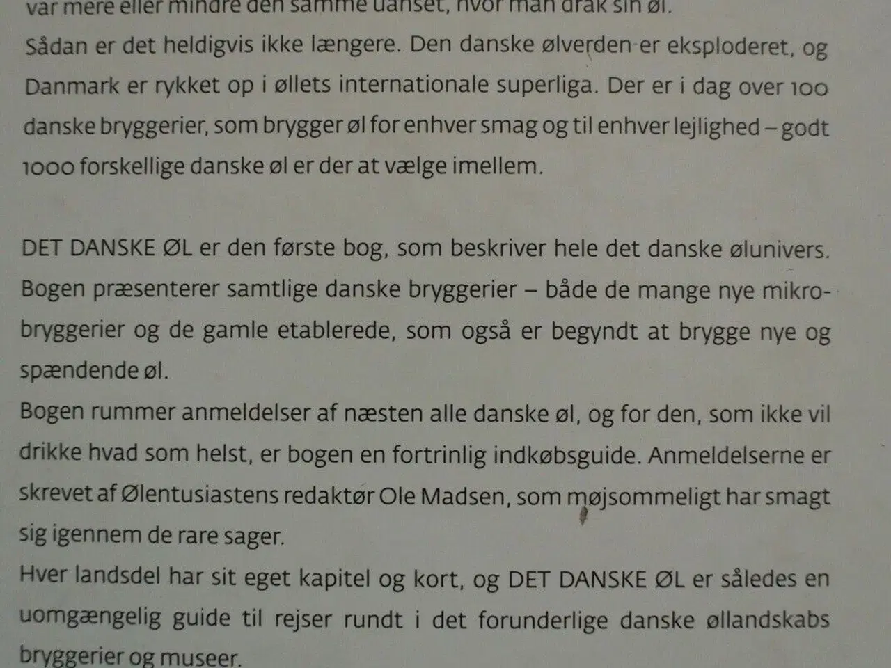 Billede 4 - det danske øl, af henrik bøegh, emne: mad og vin
