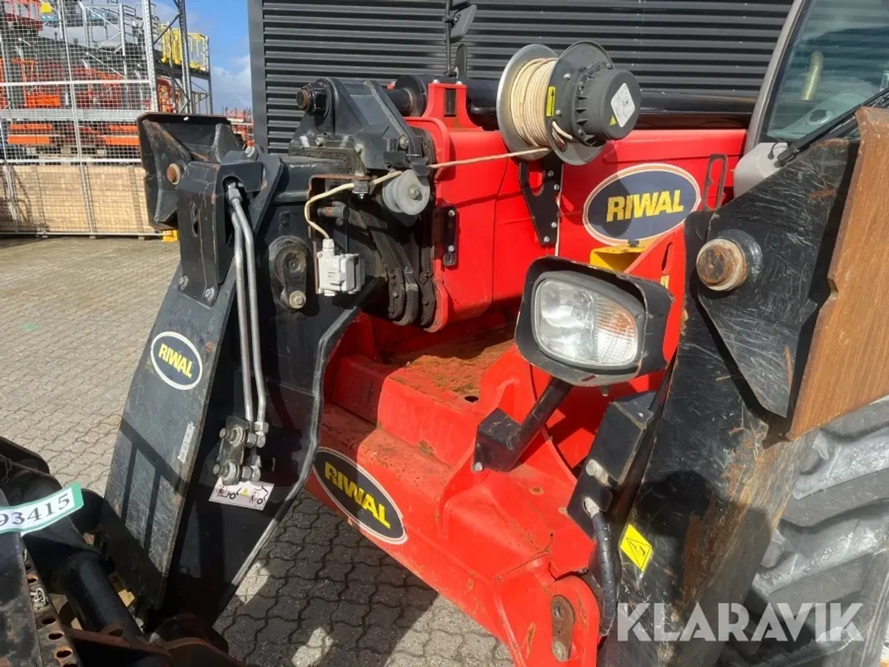 Billede 9 - Teleskoplæsser Manitou MT1440A med kurv/drejeled/gafler