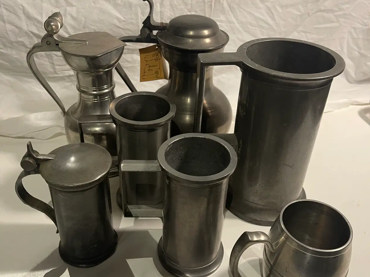 Billede 1 - Samling af TIN krus