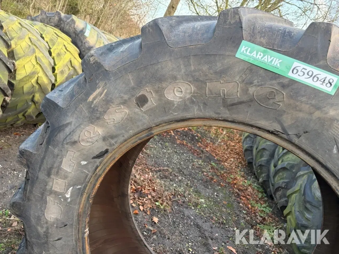 Billede 2 - Landbrugsdæk Firestone 460/85R38 1 styk