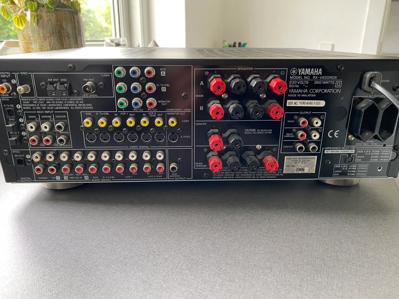 Billede 3 - Yamaha receiver sort