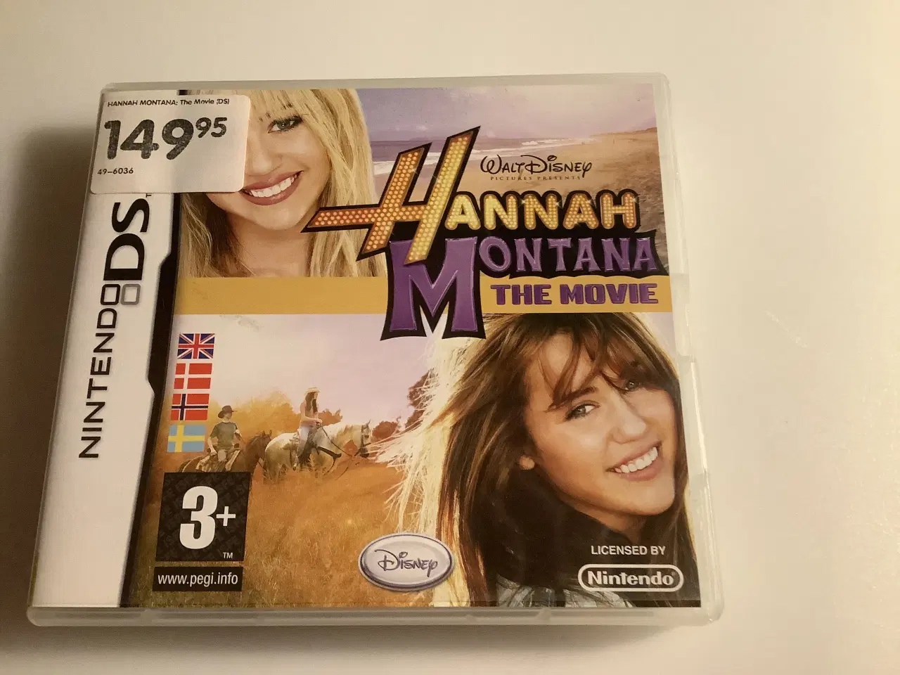 Billede 1 - Hanna Montana Nintendo DS spil