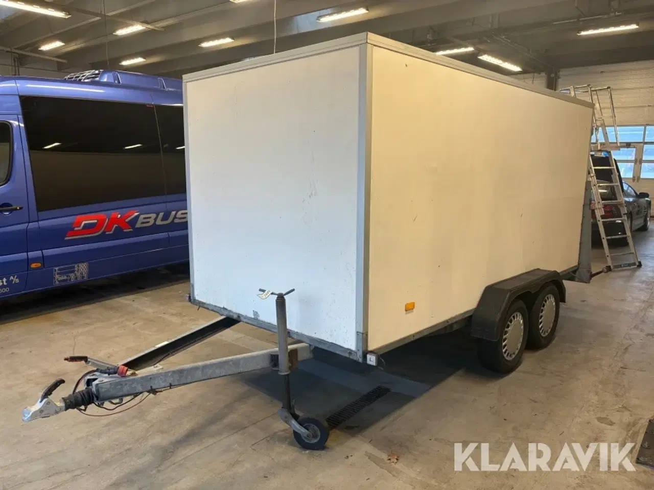 Billede 1 - Lukket trailer Humbaur 2500 kg