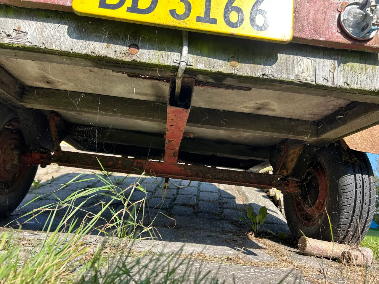 Billede 9 - Brenderup Påhængsvogn veteran trailer 