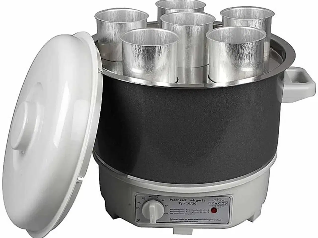 Billede 1 - Komplet Vokssmeltesæt med 16L Kar og Tilbehør