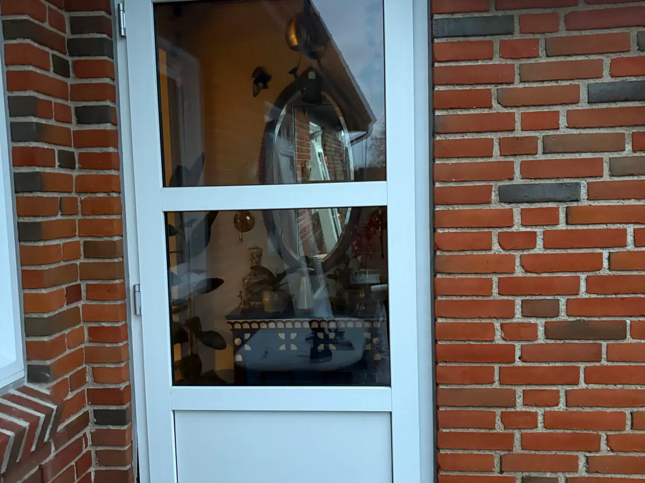 Billede 1 - Hvid plastik havedør 950x2080 mm