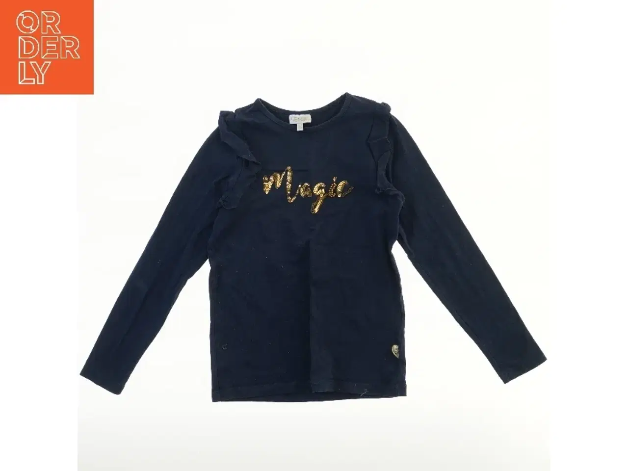 Billede 1 - Langærmet bluse med teksten 'Magic' fra Pomp de Lux (str. 140)