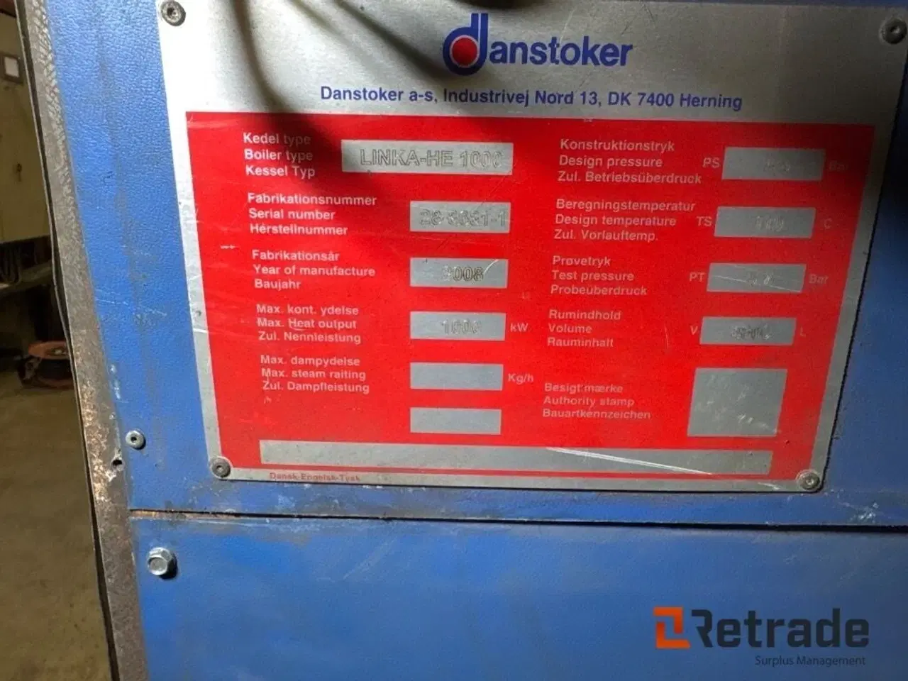 Billede 5 - - - - Danstoker Linka-HE 1000