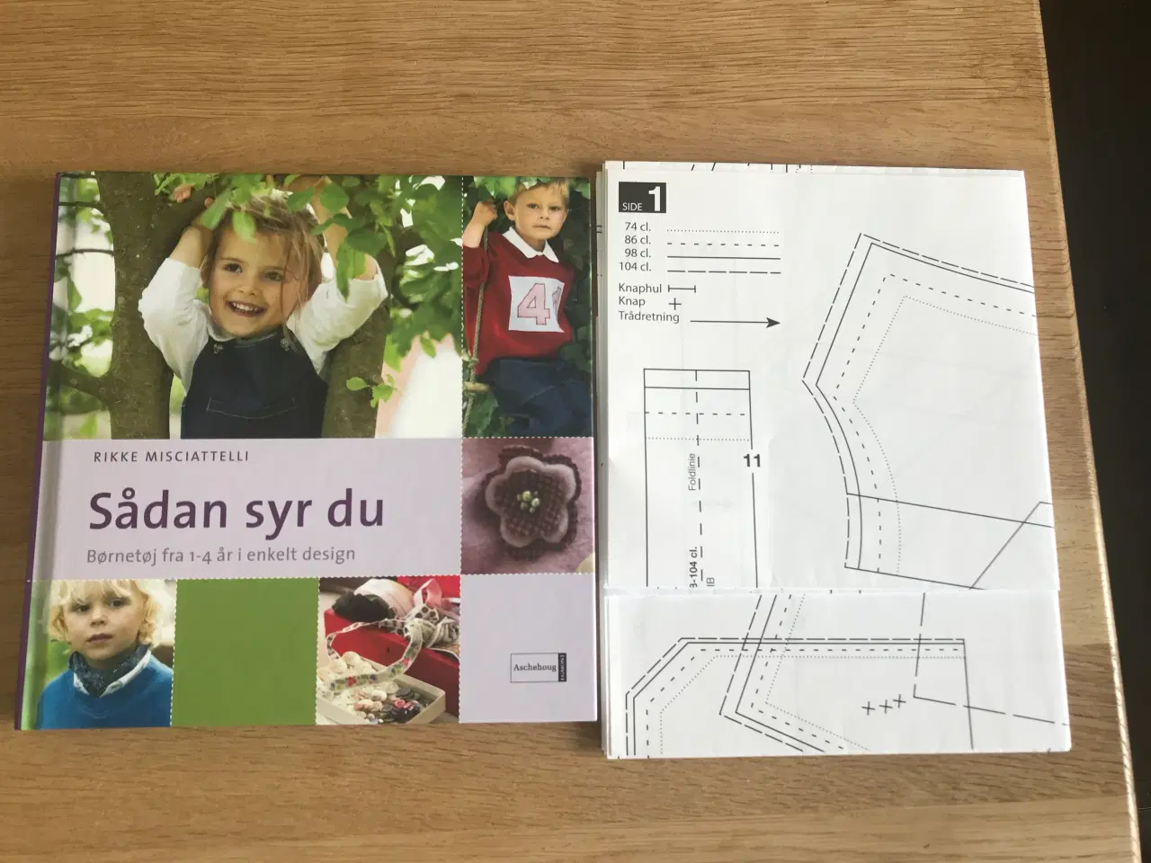 Billede 1 - Sådan syr du  Børnetøj fra 1-4 år i enkelt design