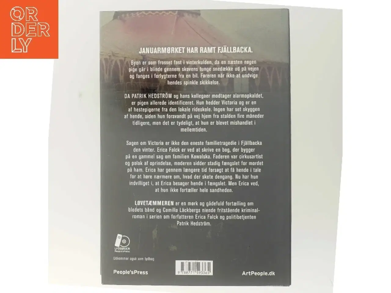 Billede 3 - Løvetæmmeren af Camilla Läckberg (Bog)