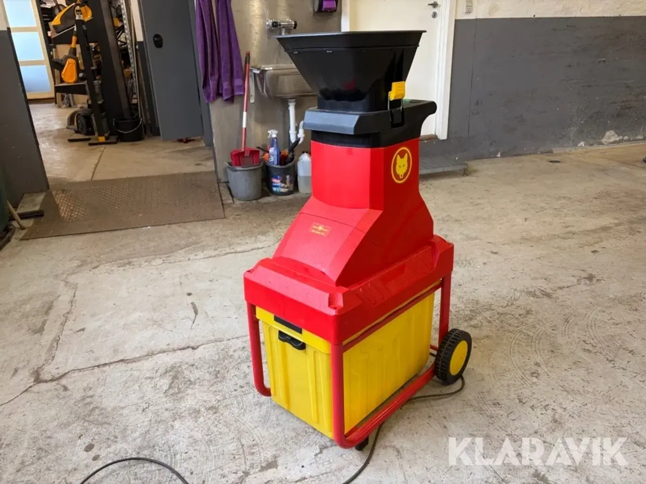 Billede 1 - Kompostkværn med opsamler Wolf Garten SDE 2800 EVO