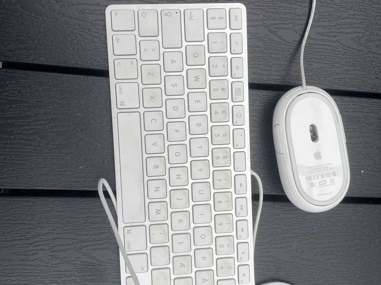 Billede 1 - Sælger den her apple tastatur og mus. Kun brugt li