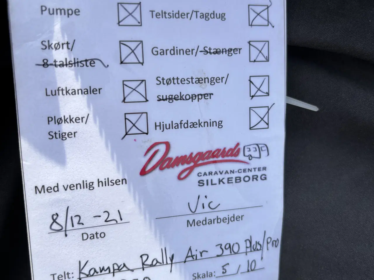 Billede 7 - 🏕️Kampa Rally Air 390 Plus Pro – komplet og i rig