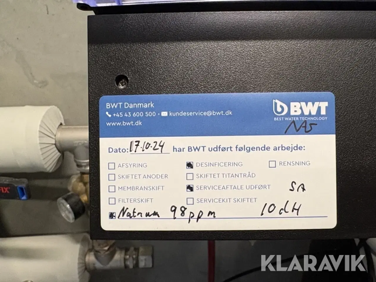 Billede 2 - Vandblødgøringsanlæg BWT Rondomat Duo 3 DVGW