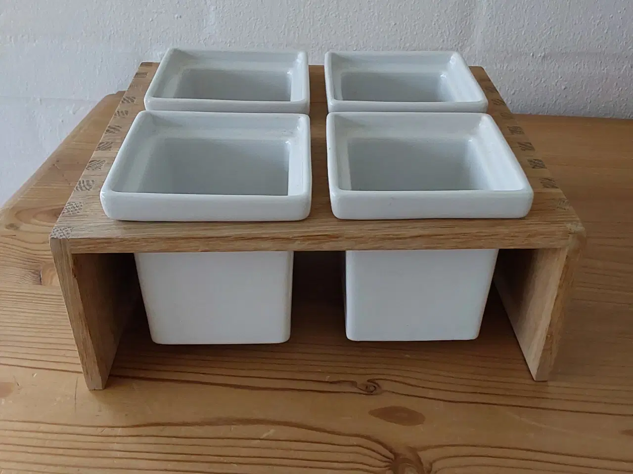 Billede 3 - Trip Trap Plint 4 - kvadrat. Teakramme