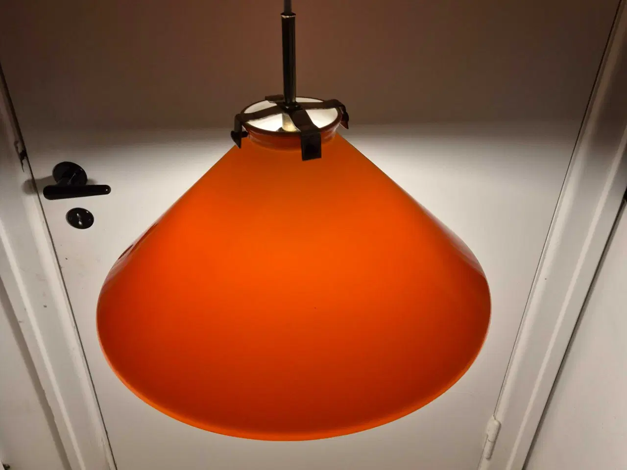 Billede 2 - Skomagerpendel med orange transparent skærm