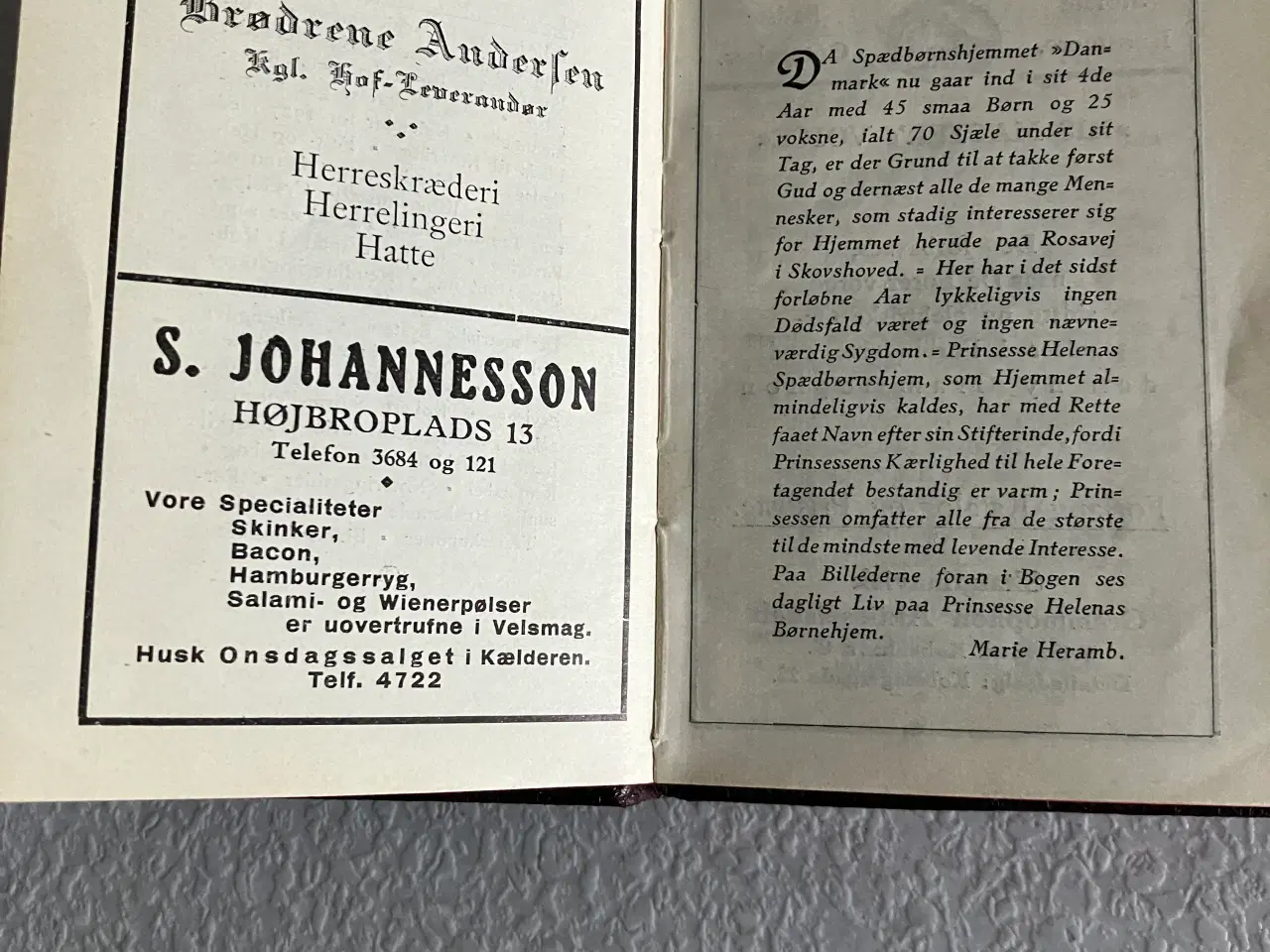 Billede 8 - Prinsesse Helenas Noteringskalender 1927 