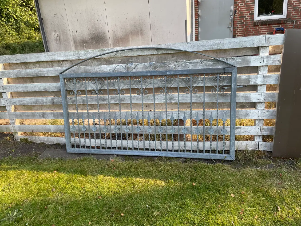 Billede 1 - Galvaniseret hegn 