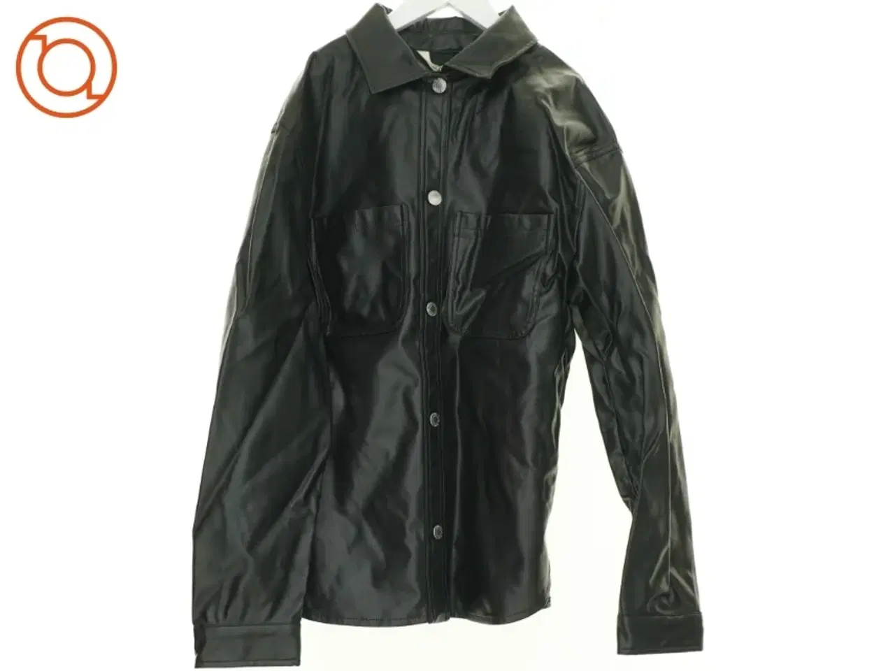 Billede 1 - Skjorte jakke læder look fra H&M (str. 164 cm)