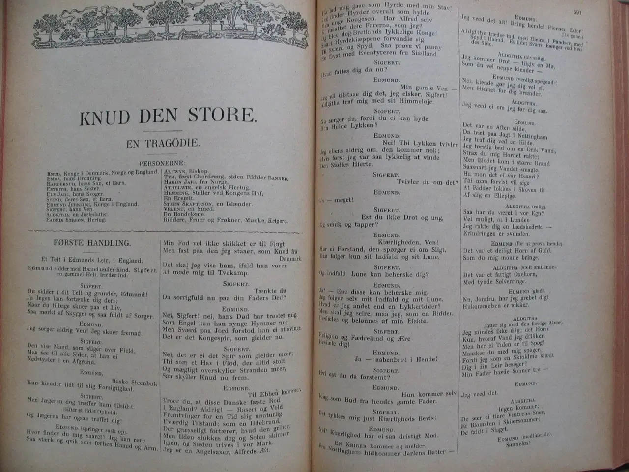 Billede 6 - Oehlenschlägers Tragedier - Nationaludgave