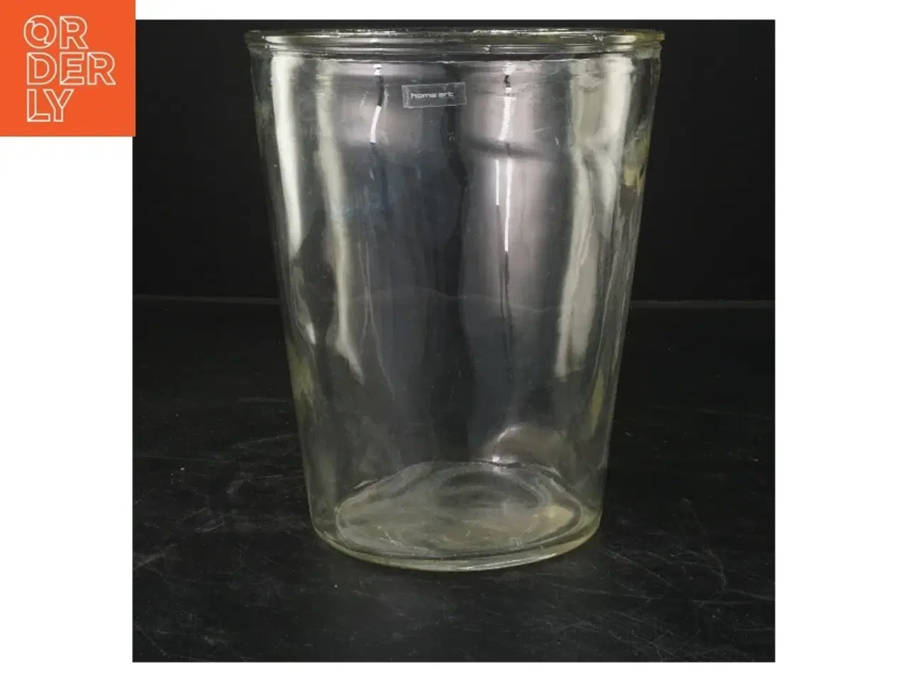 Billede 1 - Klart glas vase (str. 19x16 cm)