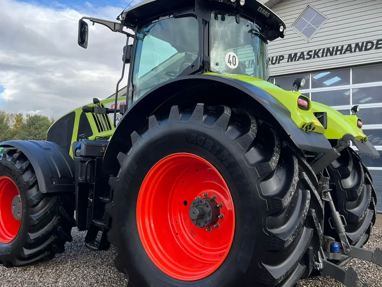Billede 12 - CLAAS Axion 930 CMatic Med næsten nye dæk, frontlift og evt et RTK GPS anlæg