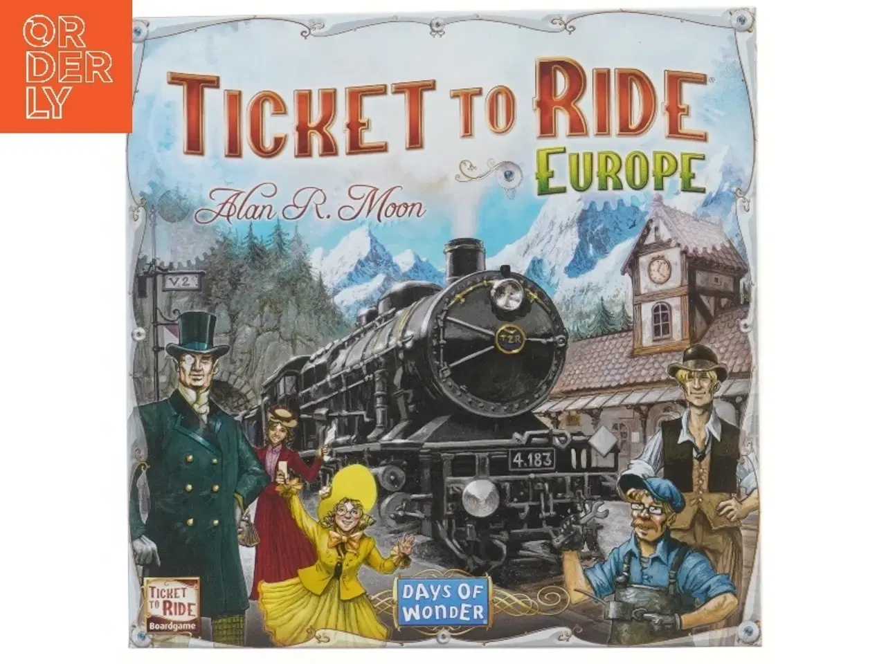 Billede 1 - Ticket to Ride Europe brætspil (str. 30x30 cm)