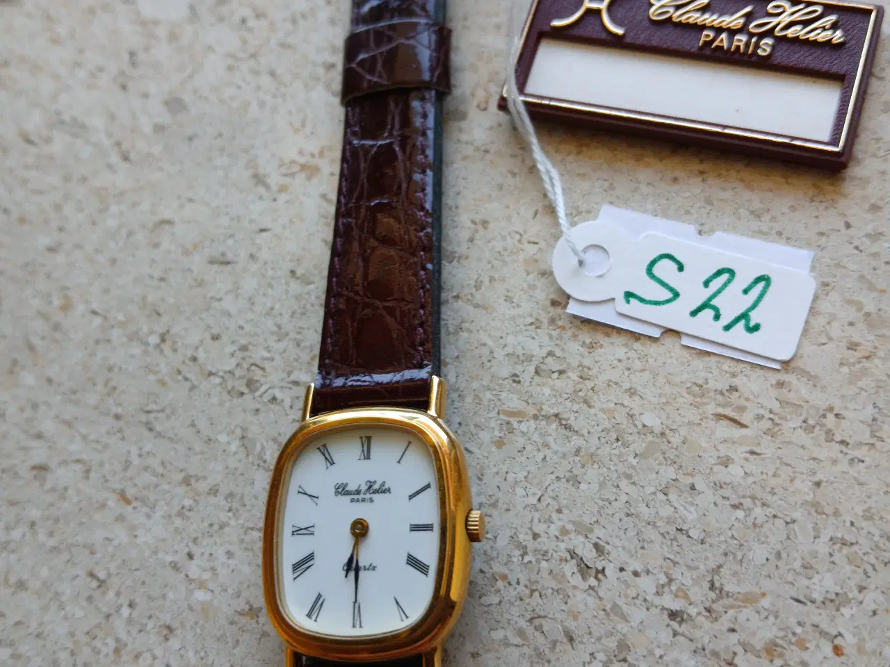 Billede 1 - Claudi Helier Paris armbånds ur  (S22)   Grøn