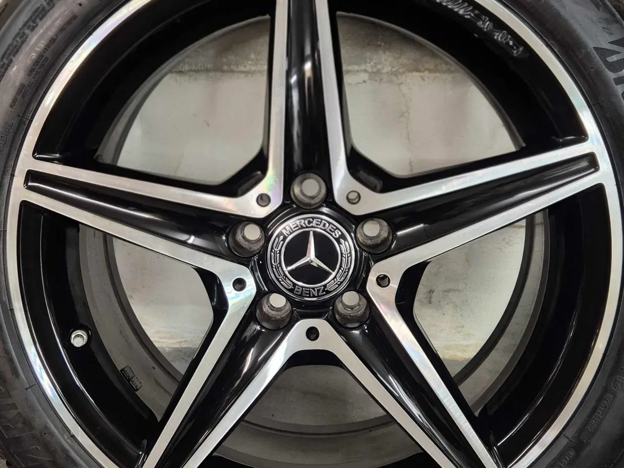 Billede 9 - 5x112 MERCEDES "AMG" ORIGINAL ALUFÆLGE MED SOMMERD