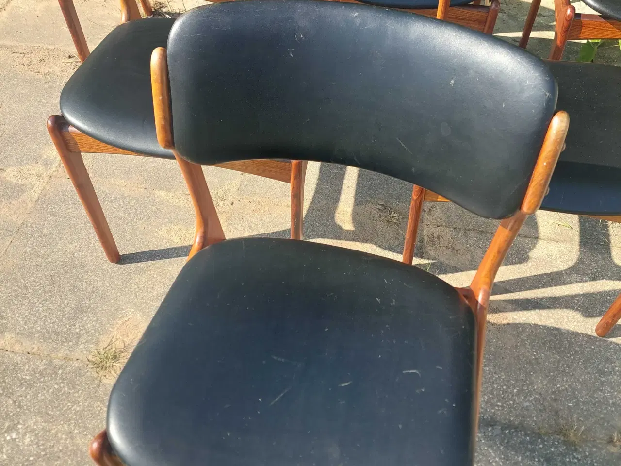 Billede 16 - Erik Buch spisebordstole Model OD49 -