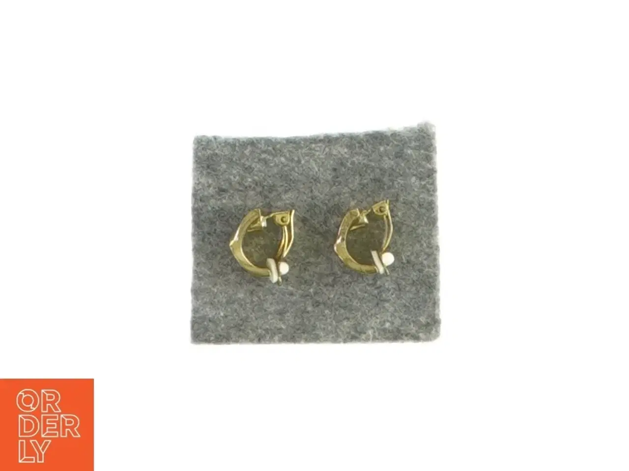 Billede 3 - Gyldne Clips øreringe (str. Ø: 2 cm)