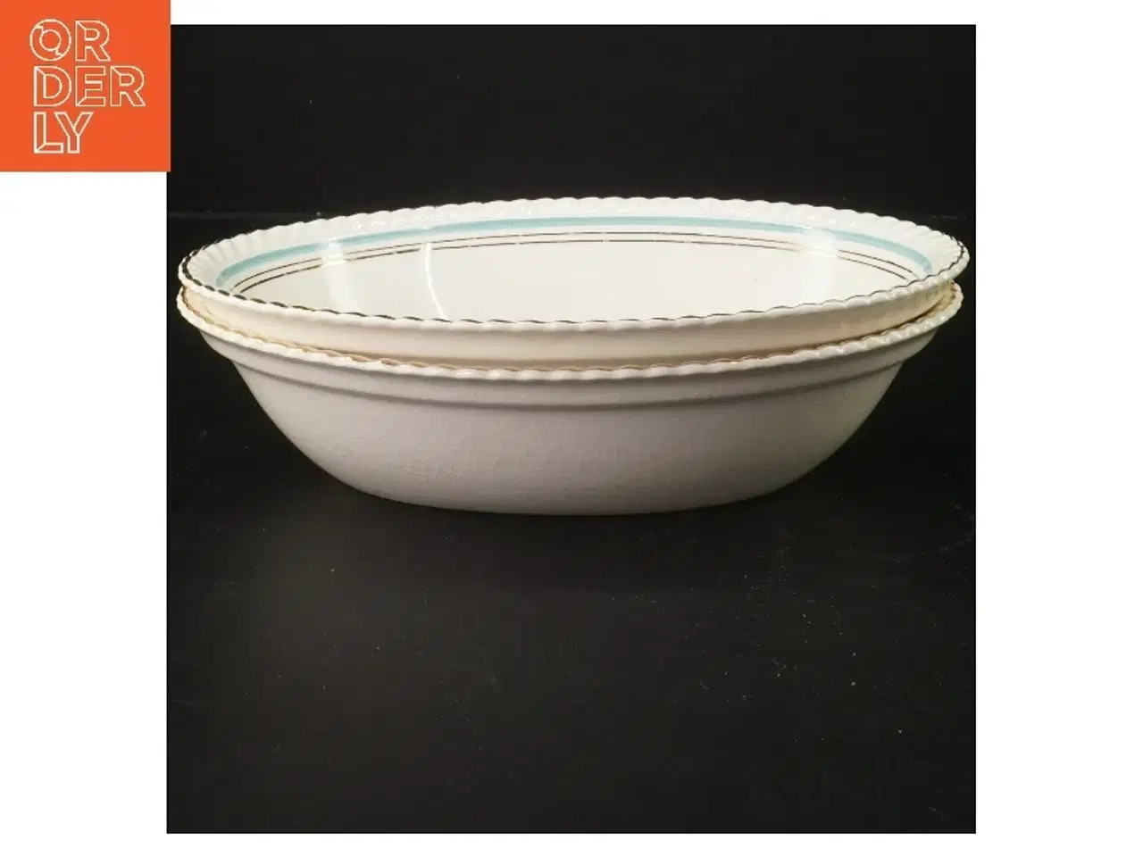 Billede 2 - Ovale porcelænsskåle fra Johnson Bros (str. 2 styk, 23 cm)