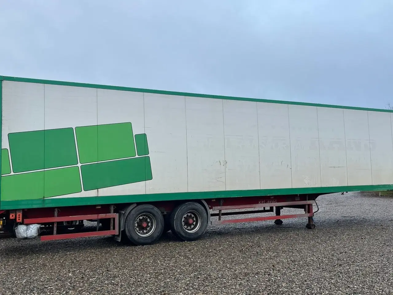 Billede 14 - Kel-Berg Box trailer Med læsserampe i bag
