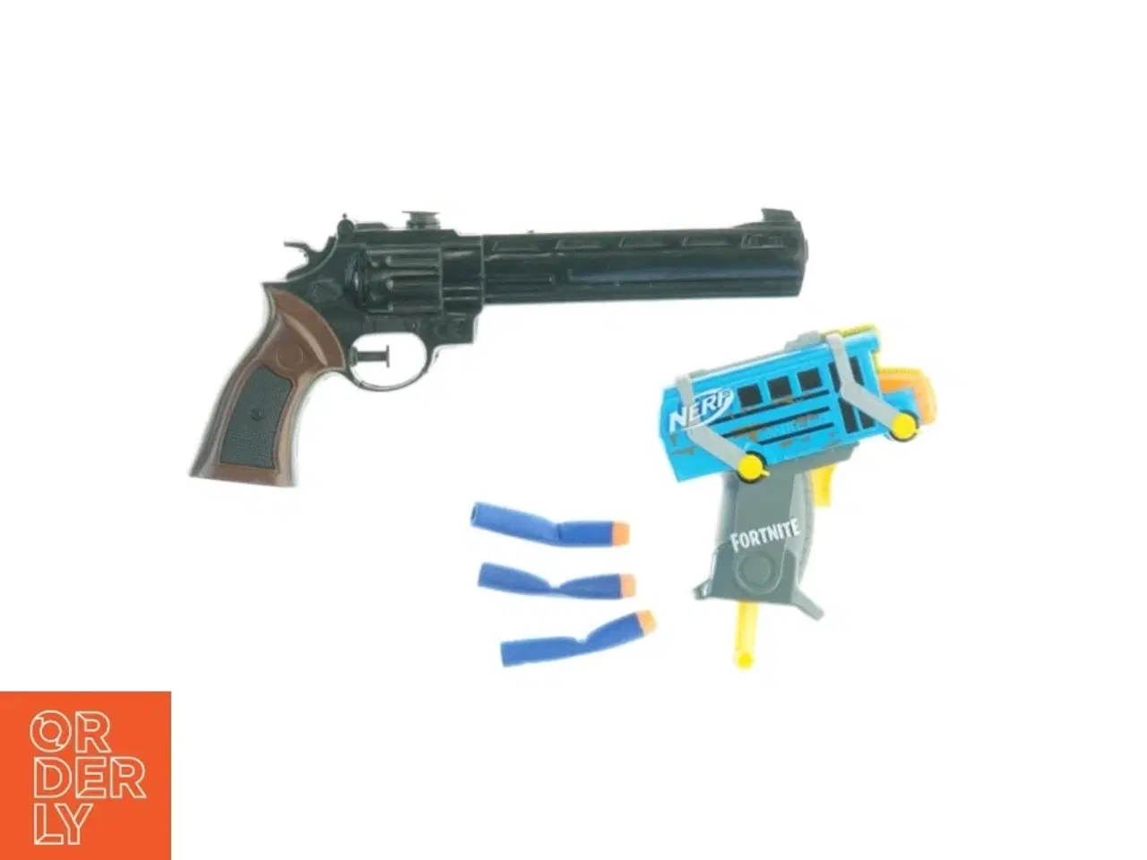 Billede 1 - Nerf Fortnite Handkanon og legetøjspistol (str. 29 x 13 cm)