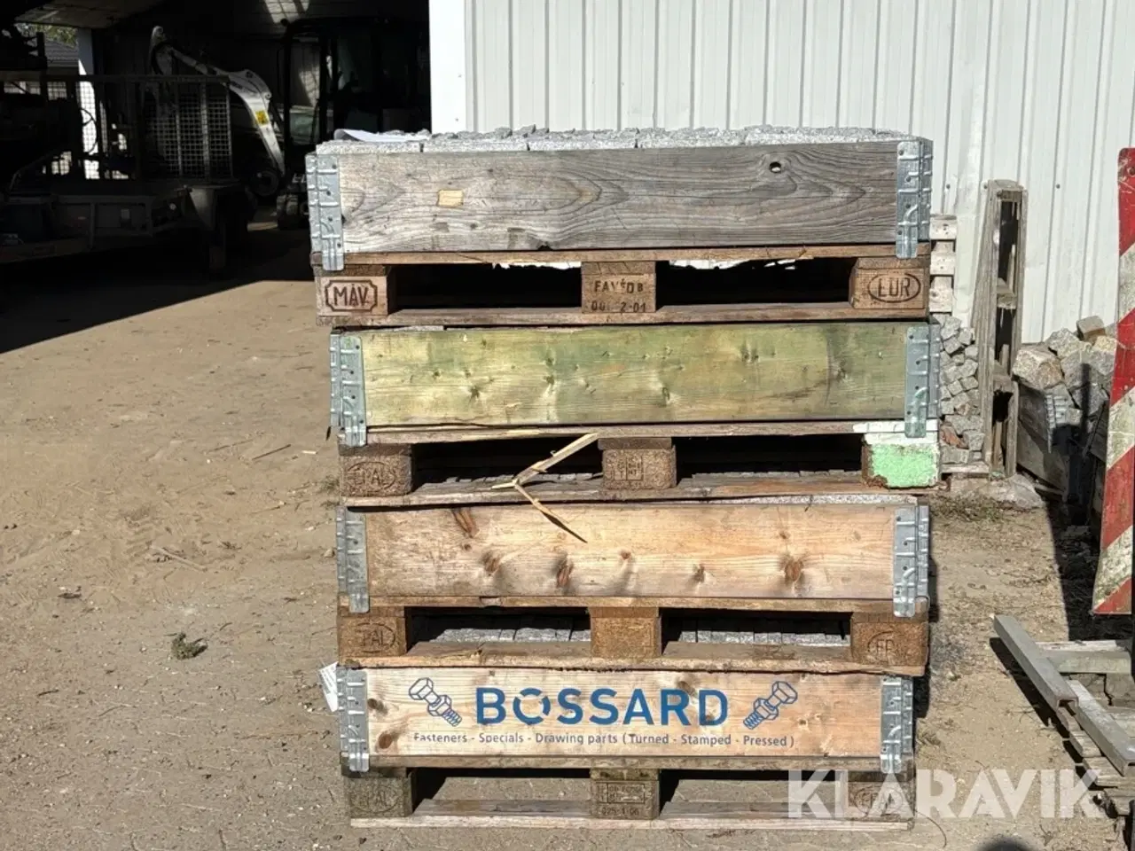Billede 1 - Granitsten 266 styk, grå