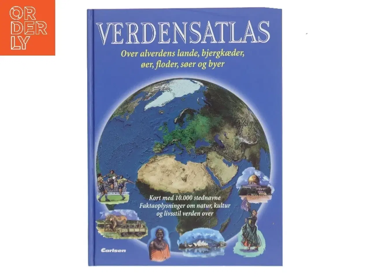 Billede 1 - Verdensatlas af Oliver S. Barrett (Bog)