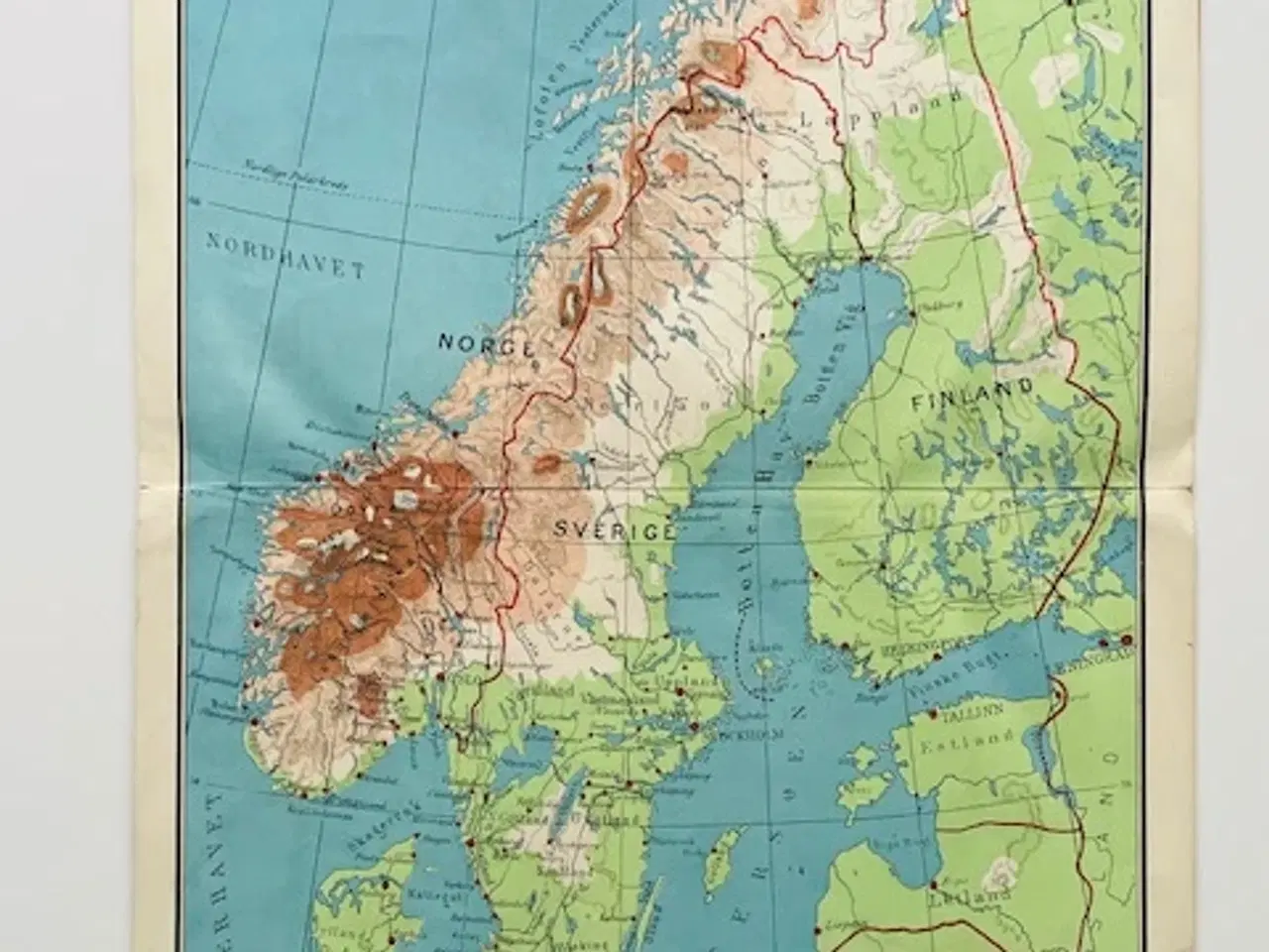 Billede 11 - Landkort, Barnets første Kort