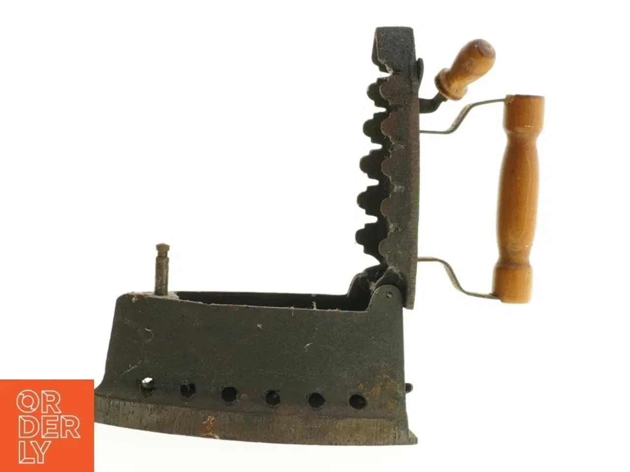 Billede 1 - Antikt strygejern (str. 20x18 cm)