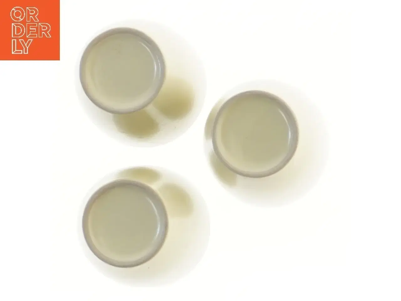 Billede 2 - Sæt af 3 beige kopper fra Aida fra Aida (str. Ø 8,5x10,5 cm)