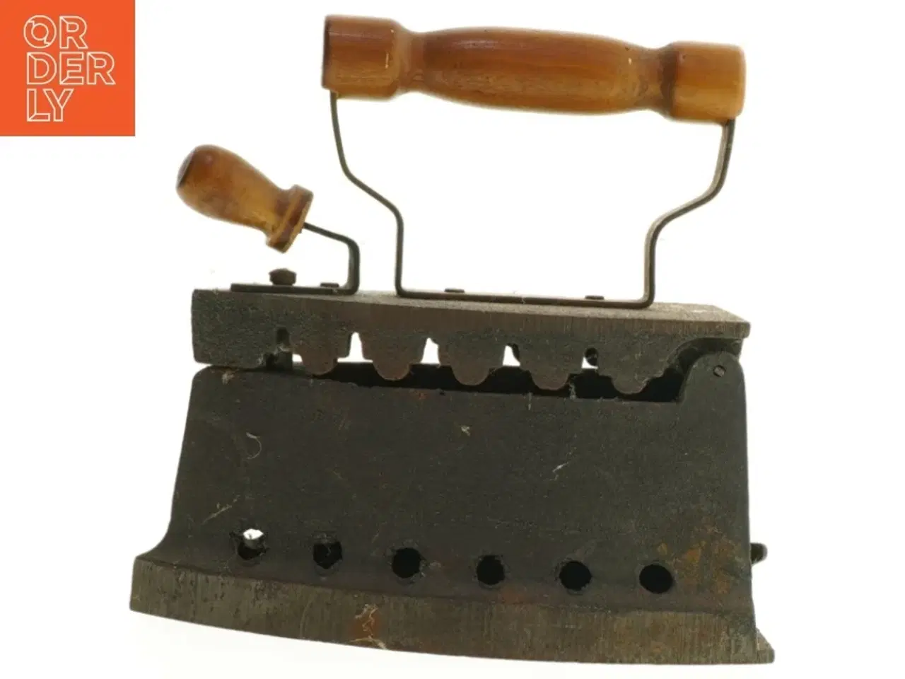Billede 2 - Antikt strygejern (str. 20x18 cm)