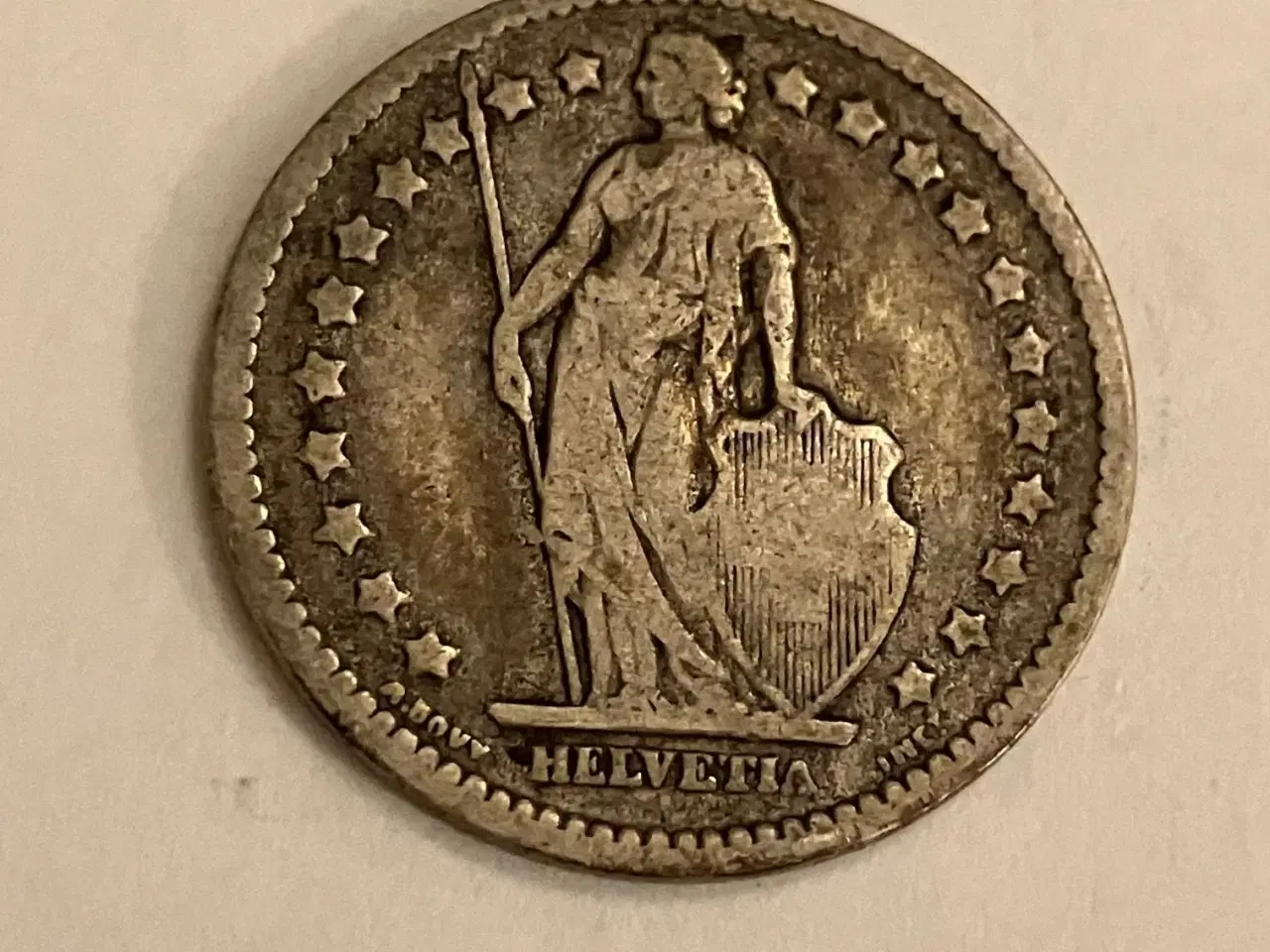Billede 2 - 1 Franc 1875 Switzerland