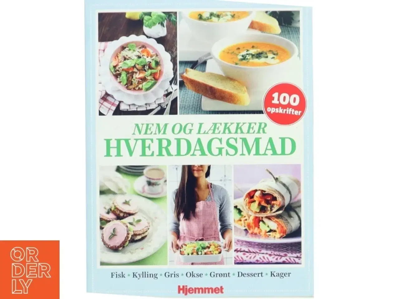 Billede 1 - Nem og lækker hverdagsmad af Bente Nissen Lundsgaard (Bog)