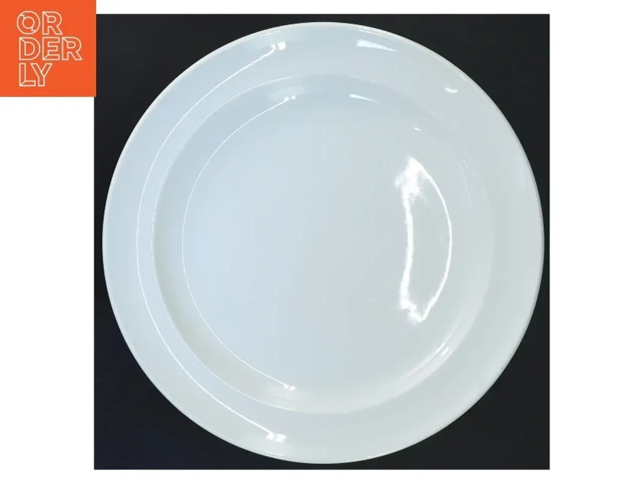 Billede 3 - 5 Royal Copenhagen hvidpot tallerkener (str. Ø 24 cm)