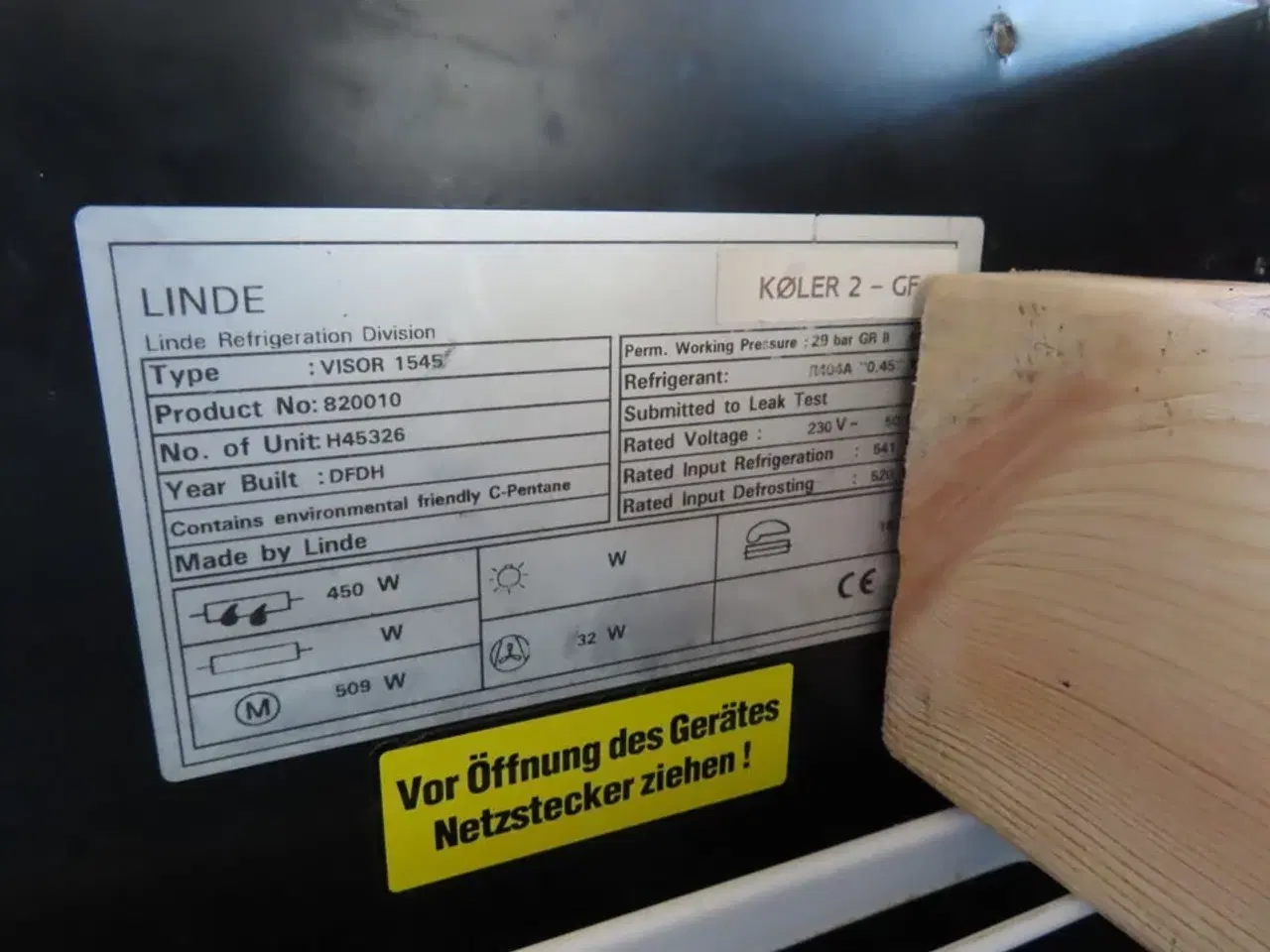 Billede 6 - Displaykøledesk på hjul KOXKA