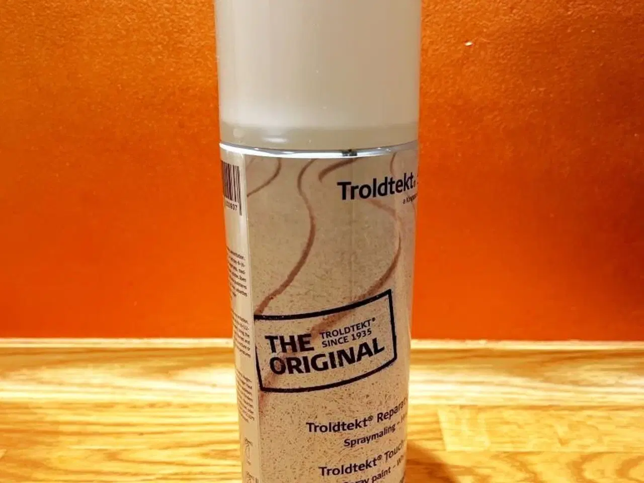 Billede 1 - Troldtekt - reparationsmaling i hvid 101