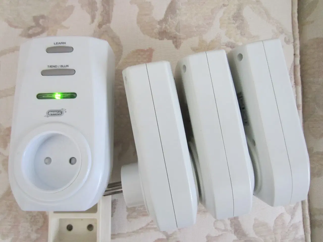 Billede 1 - QUIGG fjernbetjente stikkontakter DMV-7009AS