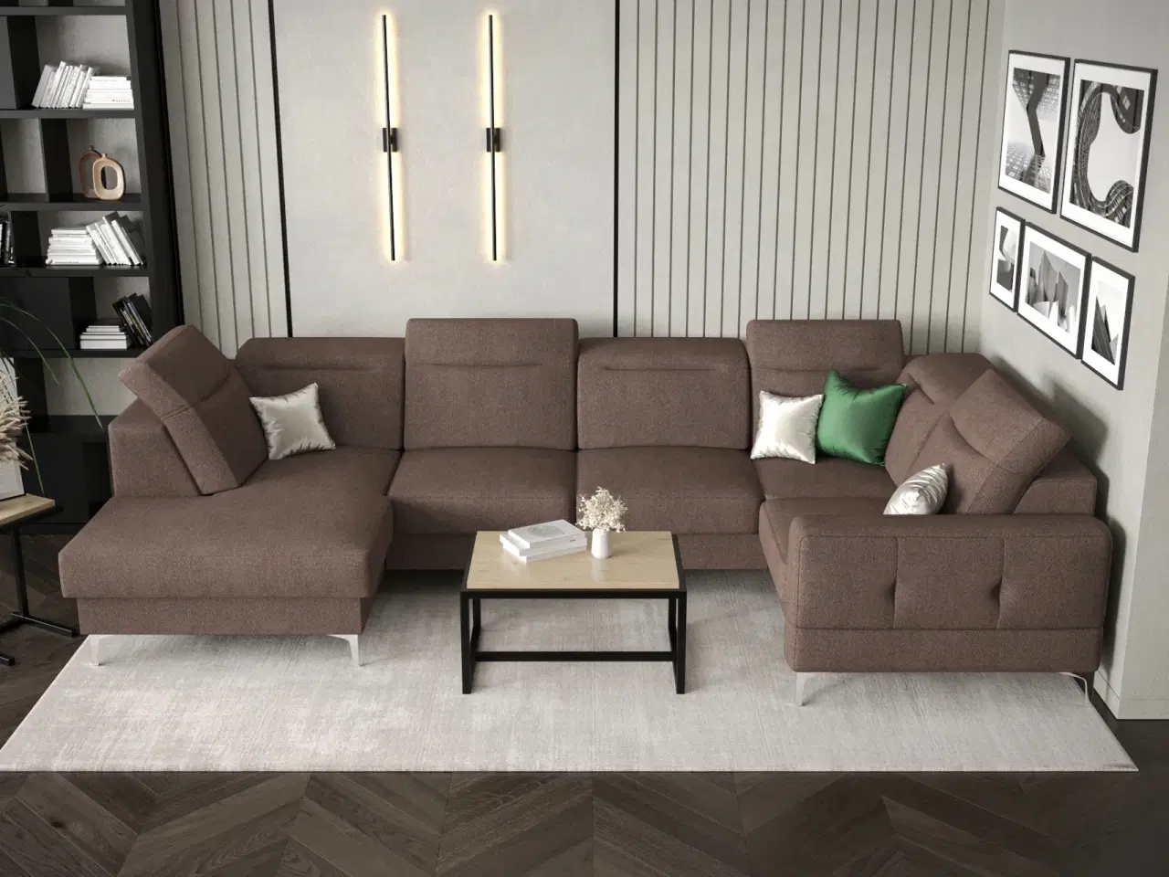 Billede 7 - MALI MAX II HJØRNESOFA 180x350x182 CM