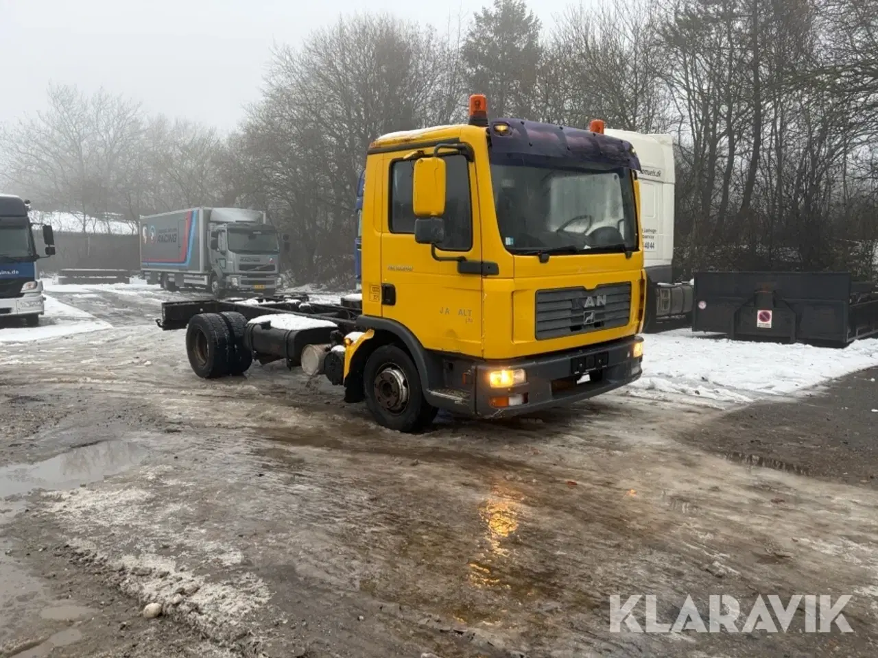 Billede 7 - Lastbil Man Tgl 10.240 med container og wirehejs