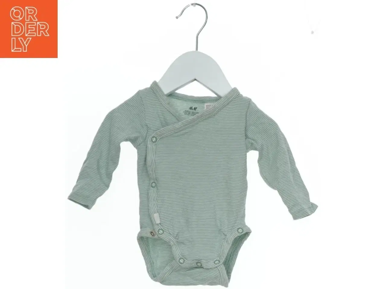 Billede 1 - Langærmet bodystocking til baby fra H&M (str. 62)