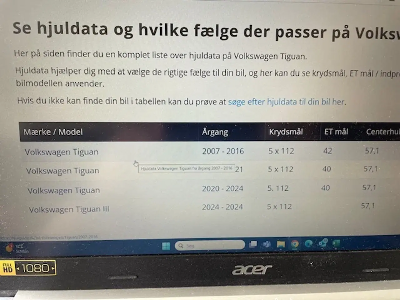 Billede 5 - Fælge med sommerdæk.  